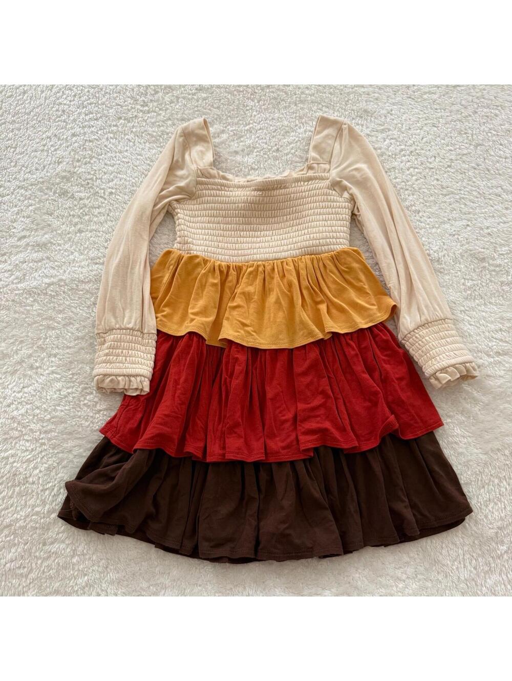 5t Tiered Smocked Dress